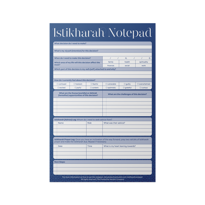 Istikharah Notepad
