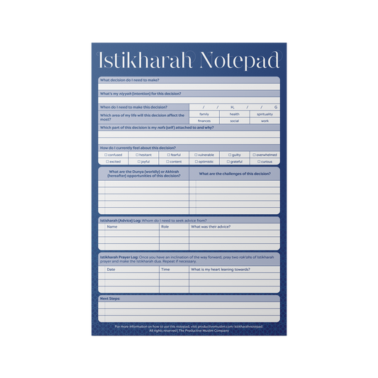 Istikharah Notepad