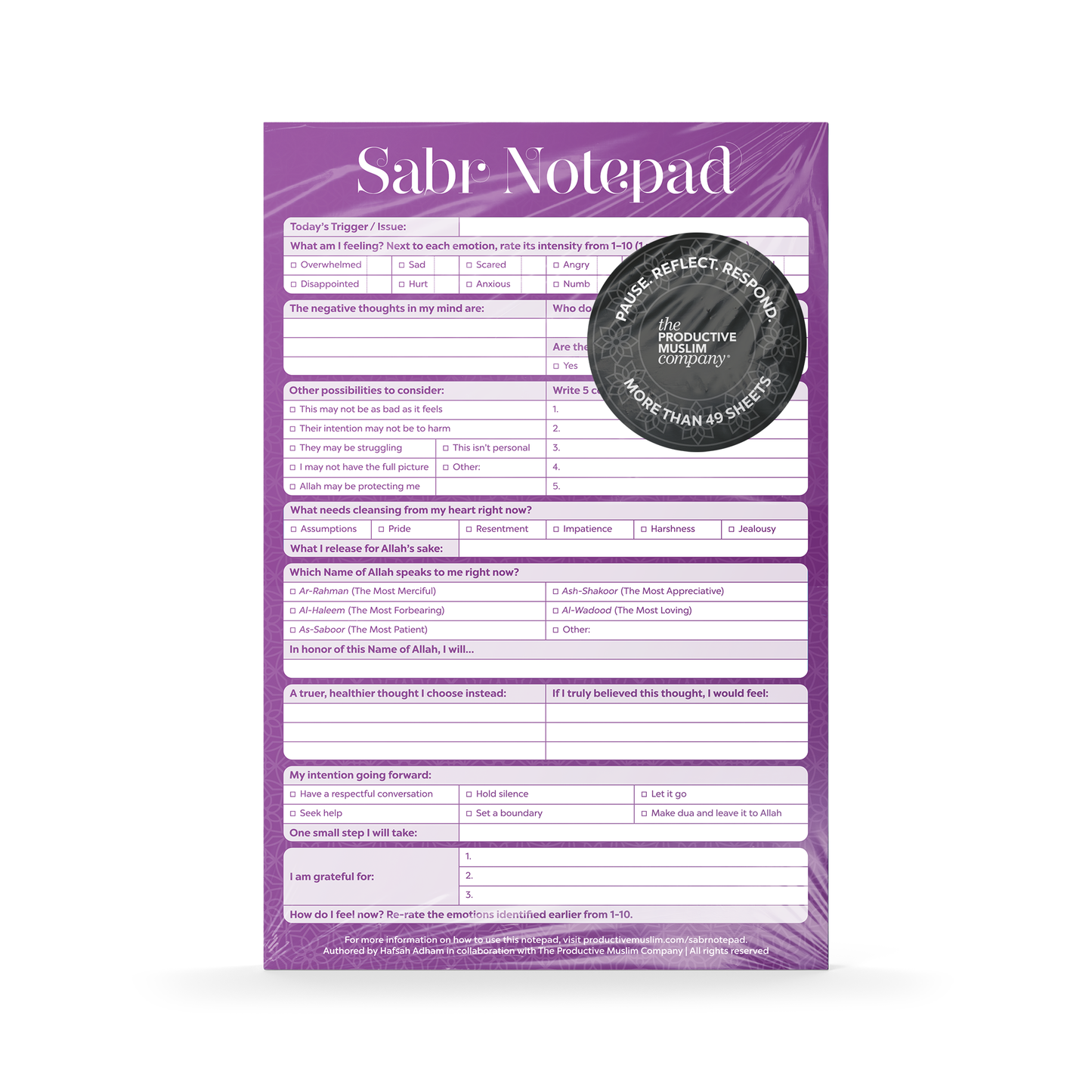 Sabr Notepad