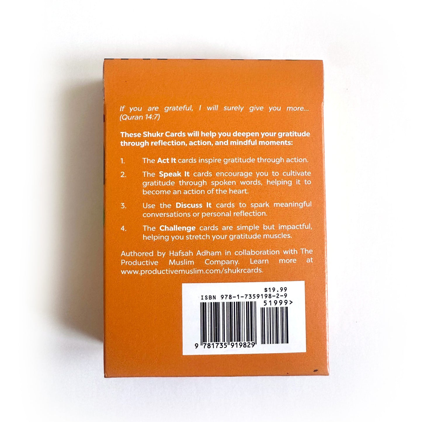 Shukr (Gratitude) Cards