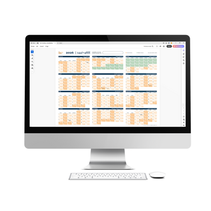 #GoHijri Calendar 1447H/2025-26